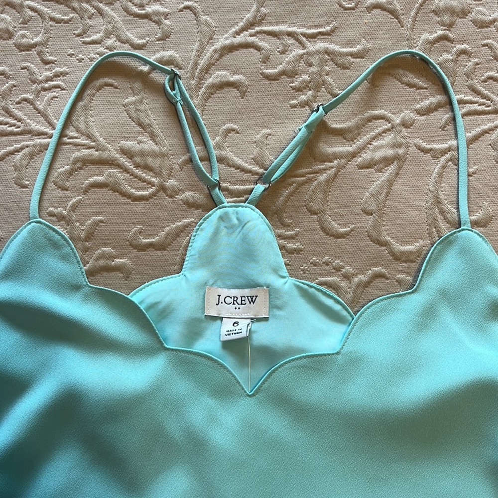 J. Crew Scalloped Tank - Picture 3 of 4